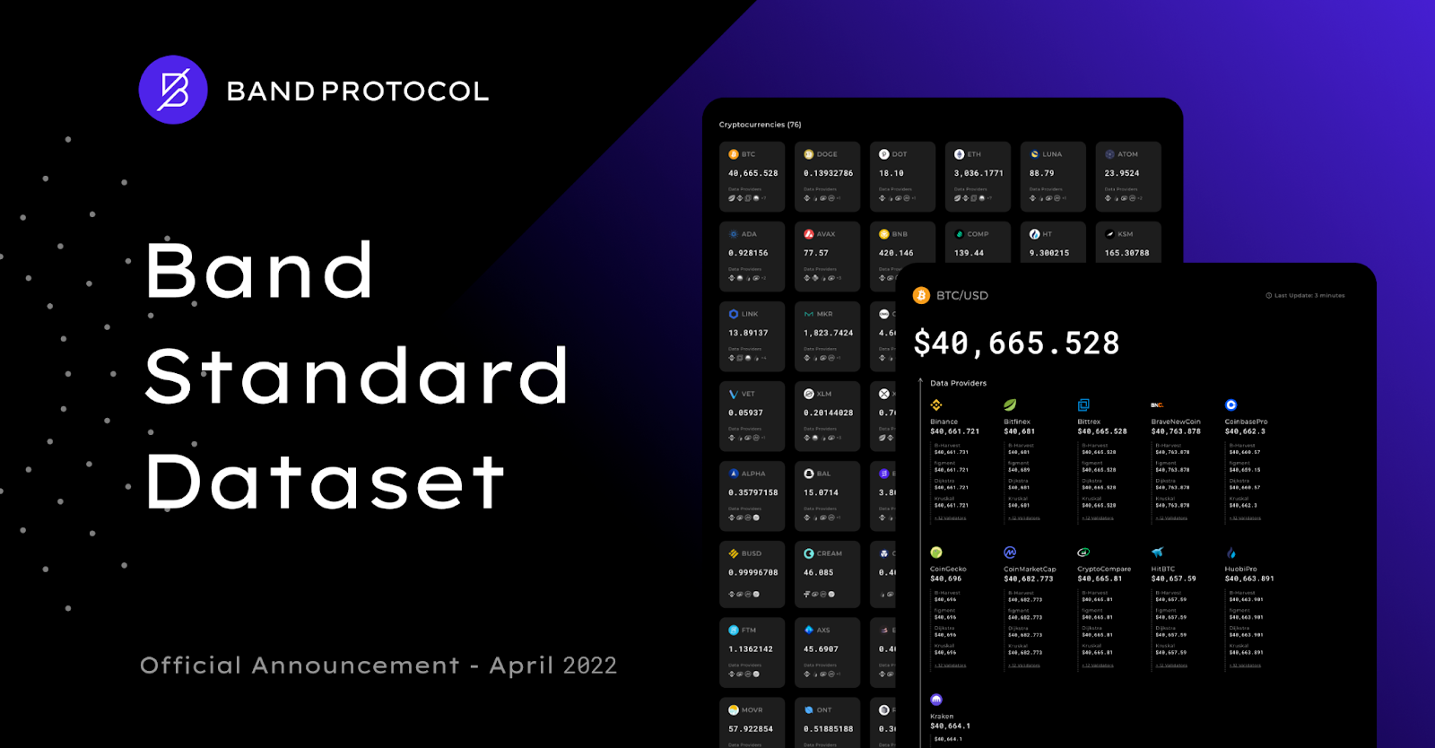Band Standard Dataset Upgrade