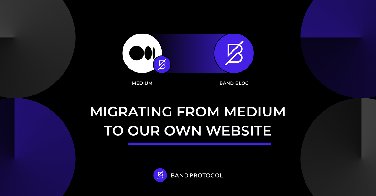 Enhancing the Journey: Migrating from Medium to Our Own Website