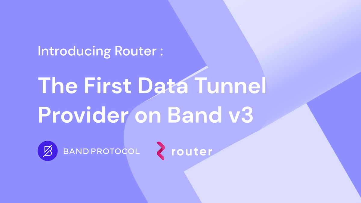 Router Joins Band v3 as the First Data Tunnel Provider