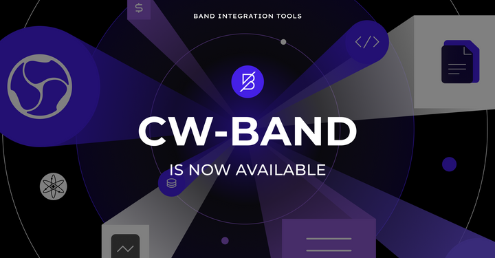 Introducing cw-band: Seamlessly Integrate BandChain's Oracle Data into CosmWasm Smart Contracts