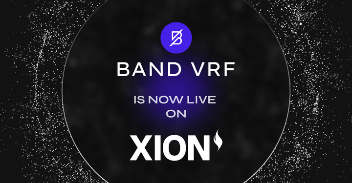 Band VRF x XION: Powering Fairness and Trust in GameFi with Secure Randomness