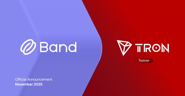 Band Live on TRON Testnet: Real-Time Oracle Feeds for the TRON Ecosystem