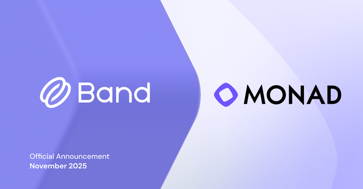 Band Goes Live on Monad Mainnet: Delivering Data Layer for High-Performance DeFi